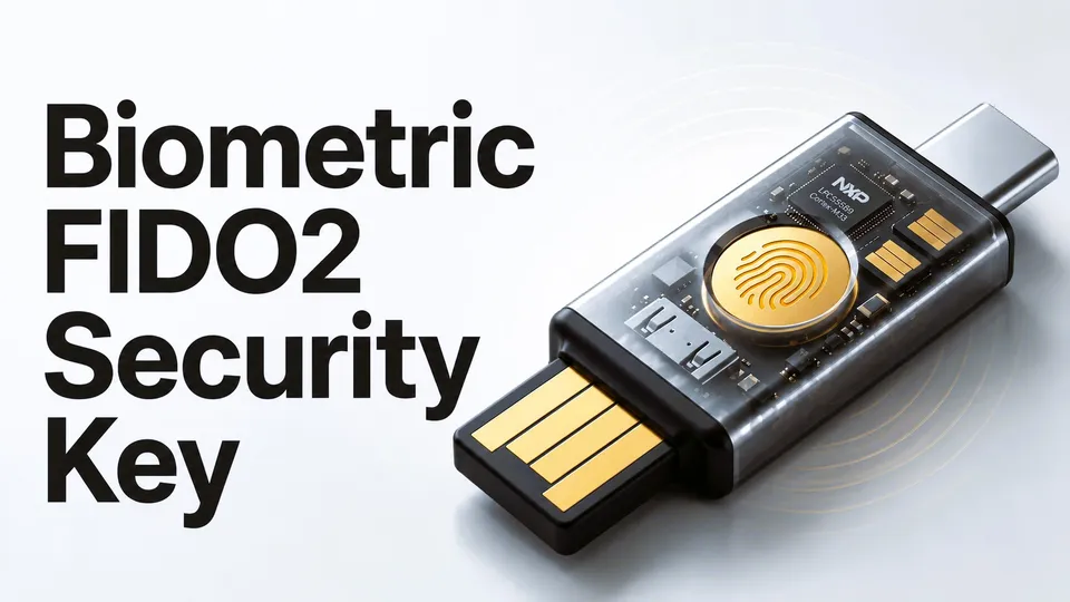Security Key — product render.