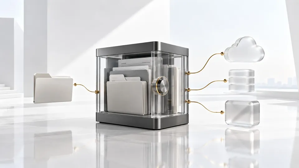 Unlike Vault — product render.